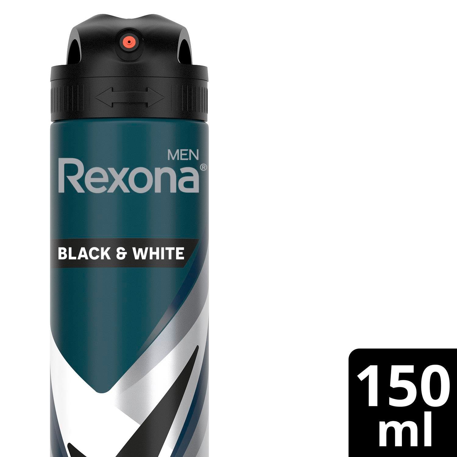 Rexona Invisible Black&White Deodorant Men 