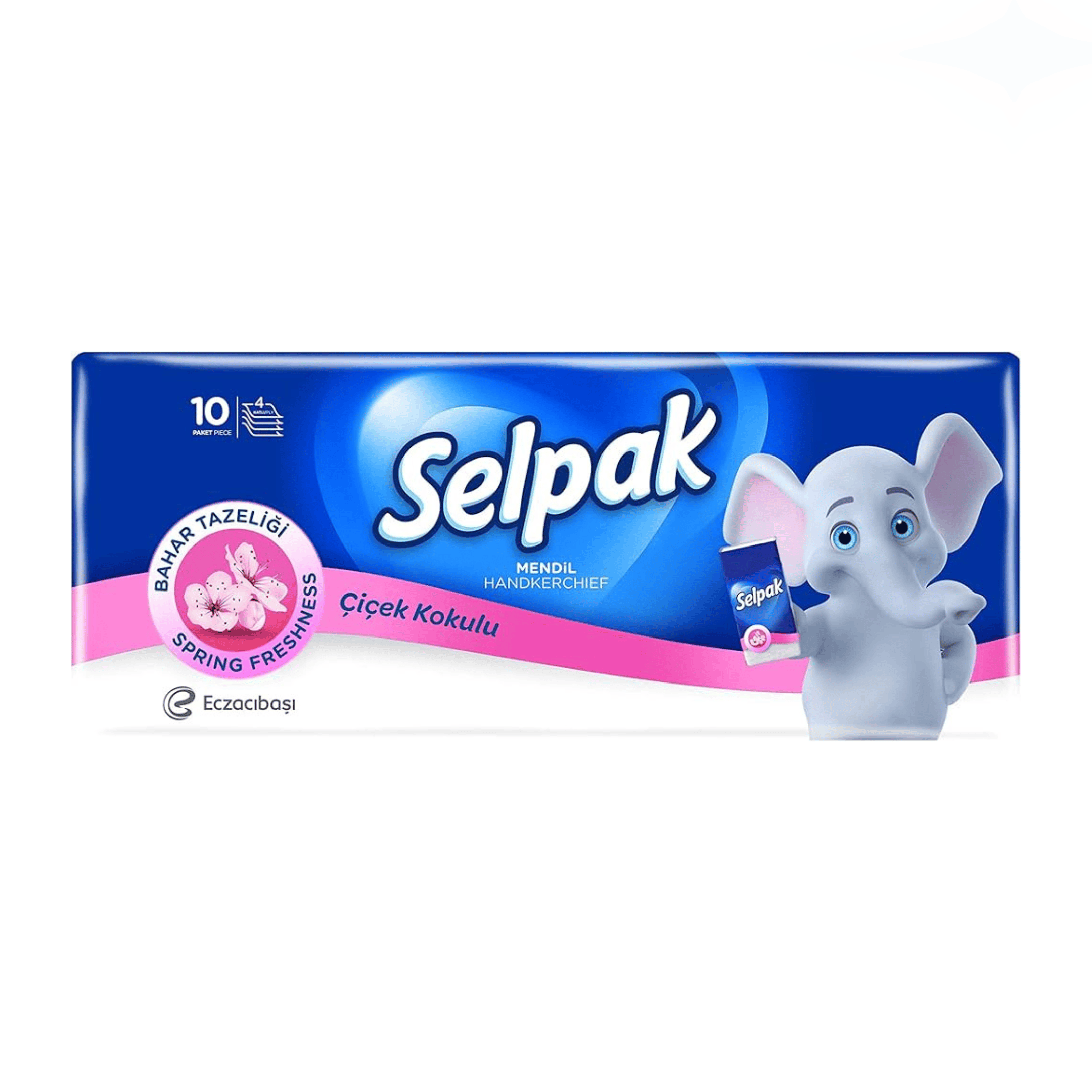 Selpak Çiçek Kokulu Mendil 10'Lu
