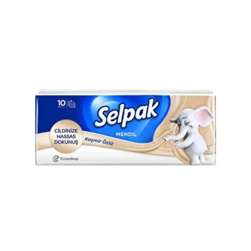 Selpak Mendil Losyonlu Kaşmir 10'lu