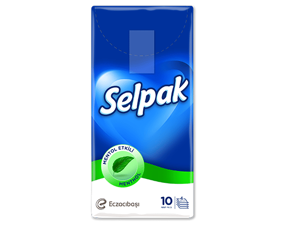 Selpak Mentol Etkisi Mendil Tekli