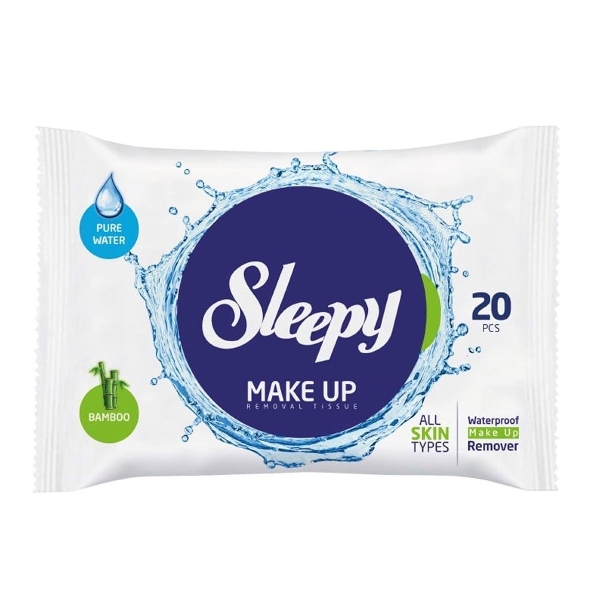 Sleepy makyaj temizleme mendili tekli