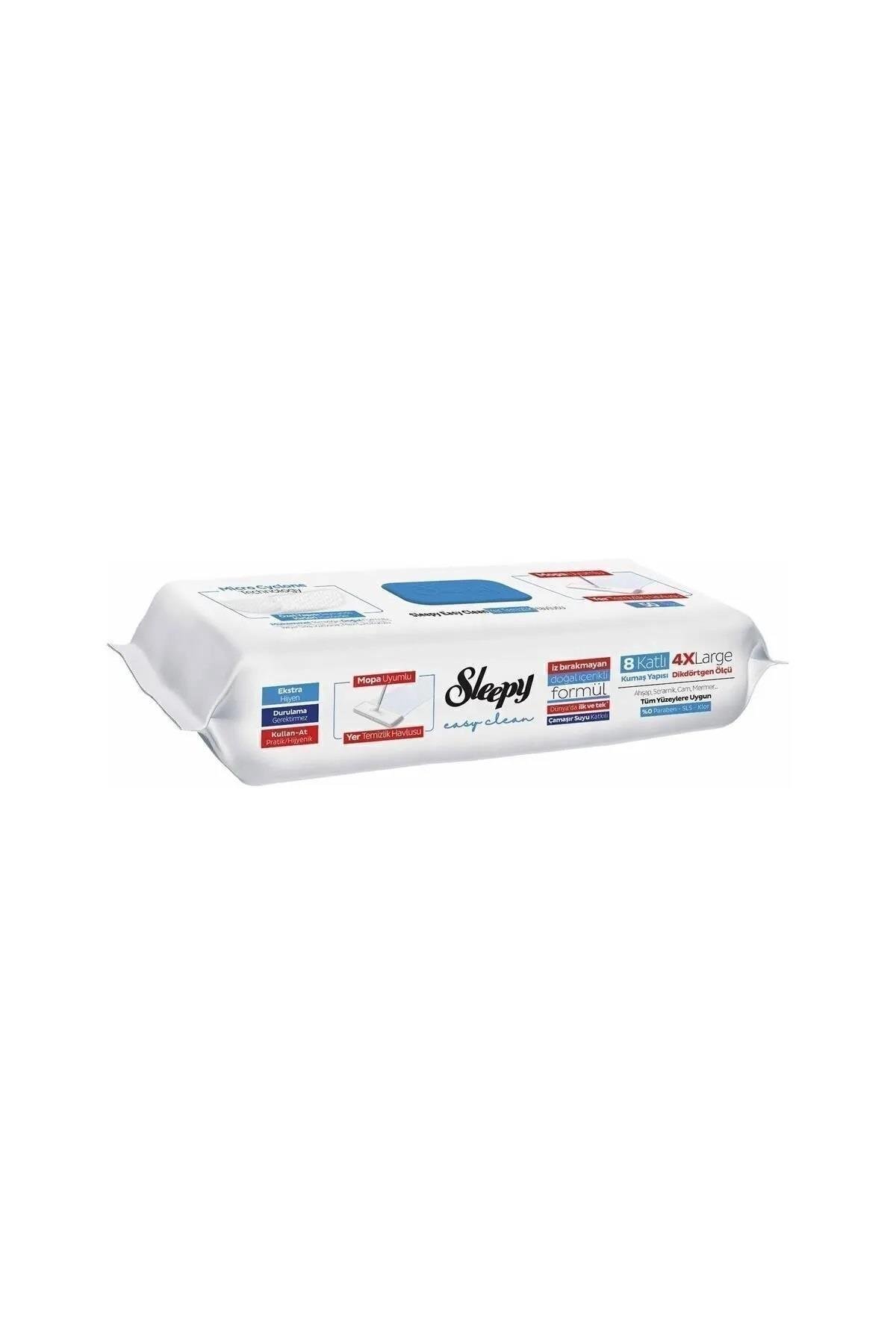 SLEEPY YER TEMİZLİK HAVLUSU MOP ÇAMAŞIR SUYU KATKILI 50'li