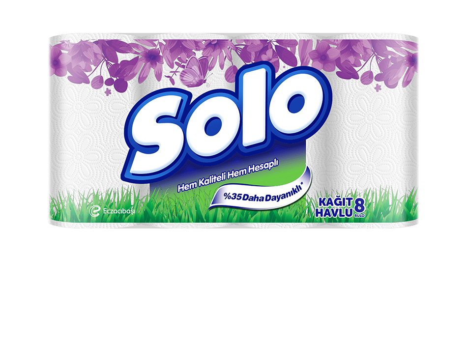 Solo Kağıt Havlu Bambu 8'Li