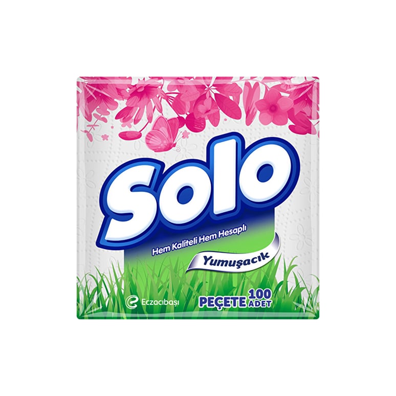 SOLO KAĞIT PEÇETE 100’LÜ