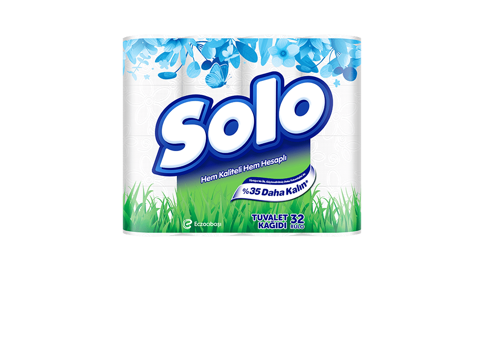 Solo Tuvalet Kağıdı Bambu 32'Li