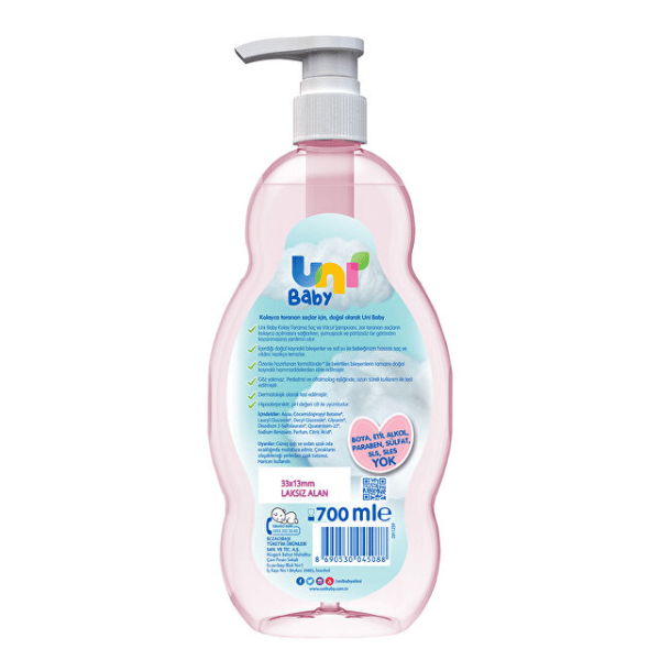 Uni Baby Kolay Tarama Şampuanı 700 Ml