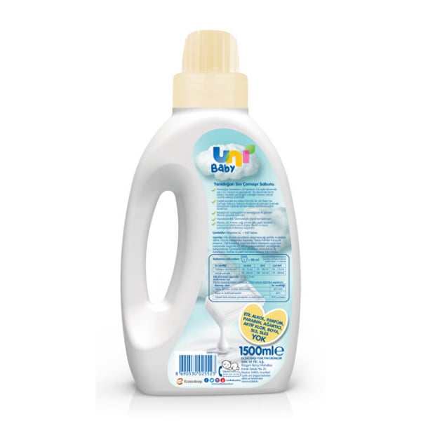 Uni Baby Yenidoğan Sıvı Çamaşır Sabunu 1500 Ml