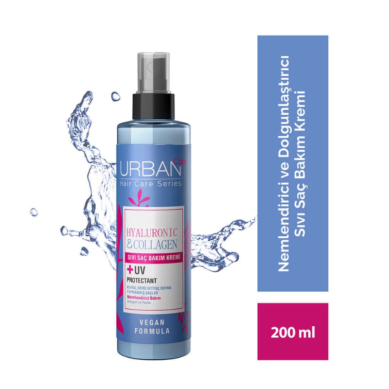 Urban Care Hyaluronic Acid & Collagen Sıvı Saç Kremi 200 Ml