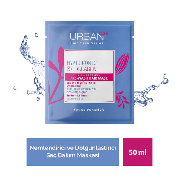 Urban Care Sachet Hyaluronic Acis&Collagen Saç Maskesi 50 Ml