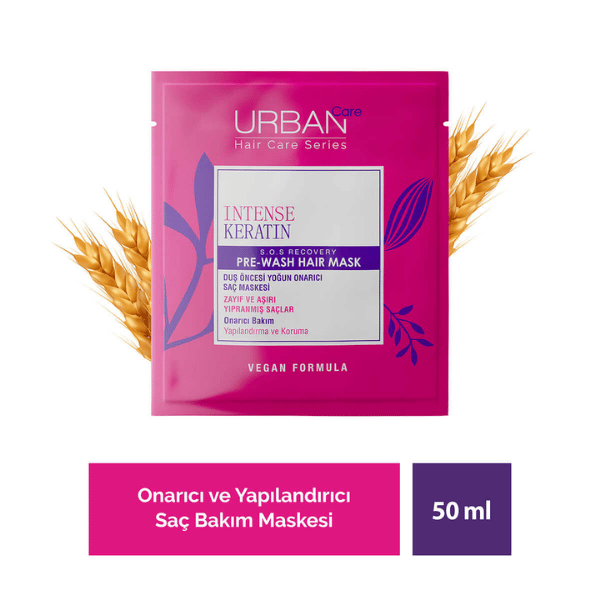 Urban Care Sachet İntense&Keratin Saç Maskesi 50 Ml