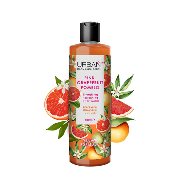 Urban Enerji Verici Canlandırıcı Duş Jeli Pink Grapefruit Pomelo 500 Ml