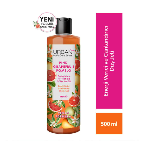 Urban Enerji Verici Canlandırıcı Duş Jeli Pink Grapefruit Pomelo 500 Ml