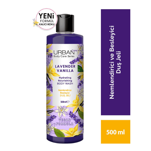 Urban Nemlendirici Besleyici Duş Jeli Lavender Vanılla 500 Ml