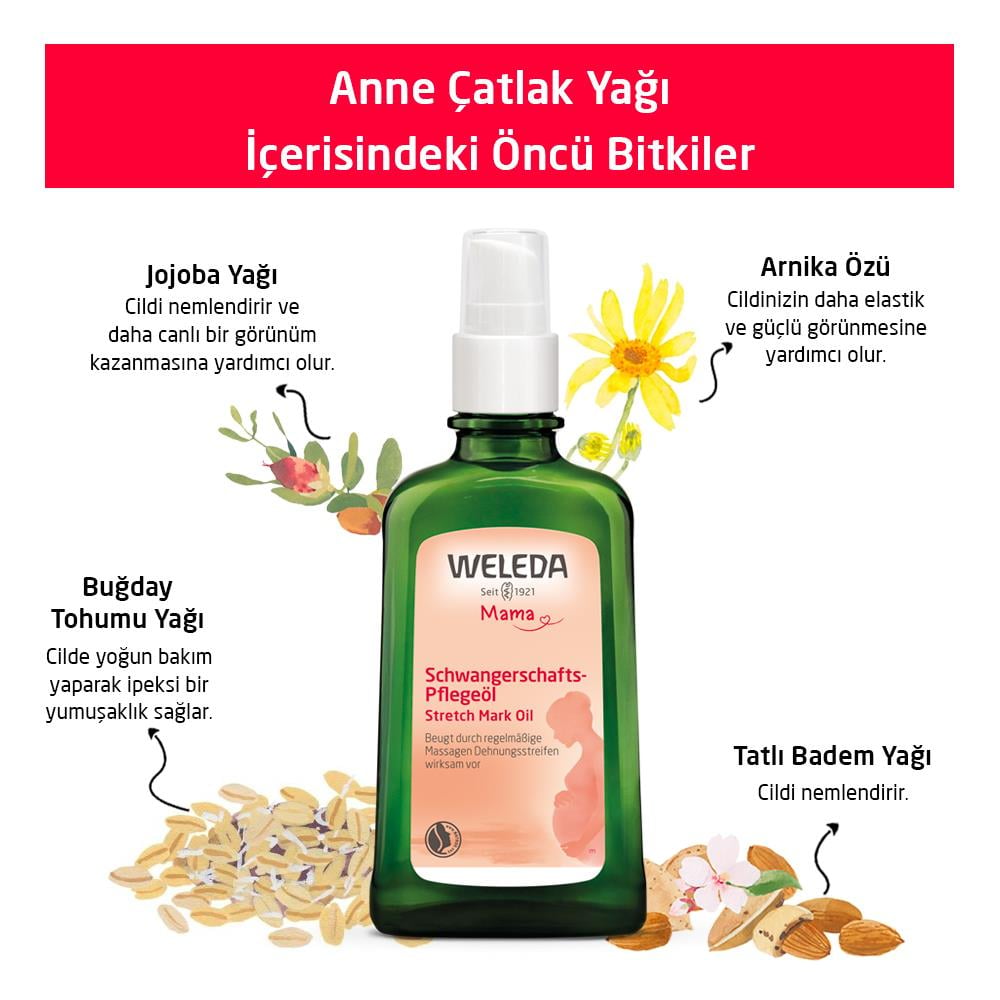 Weleda Anne Çatlak Yağı 100ml