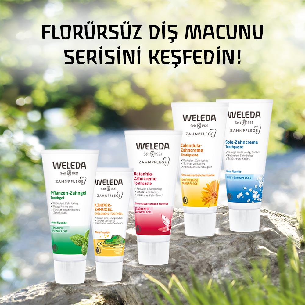 Weleda Bebek ve Çocuklar için Organik Diş Macunu 50ml 
