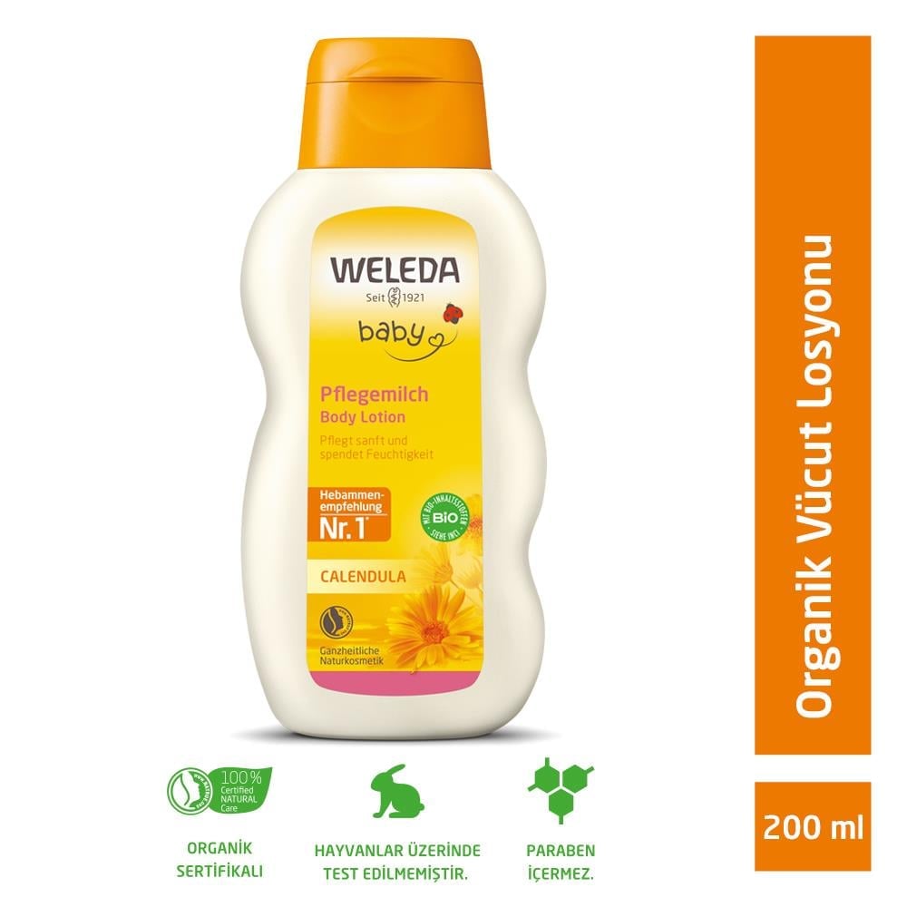 Weleda Calendula Organik Nemlendirici Vücut Losyonu