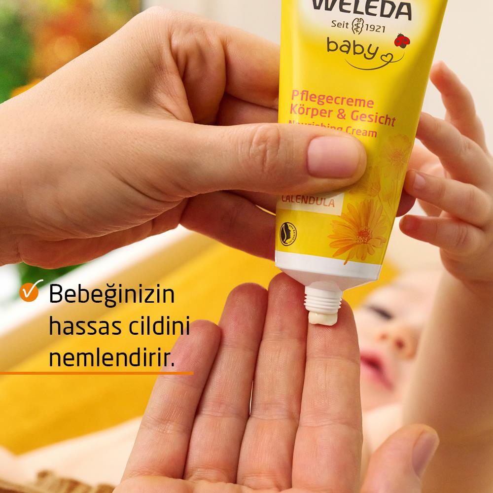 Weleda Calendula Organik Nemlendirici Vücut Kremi 75ml 