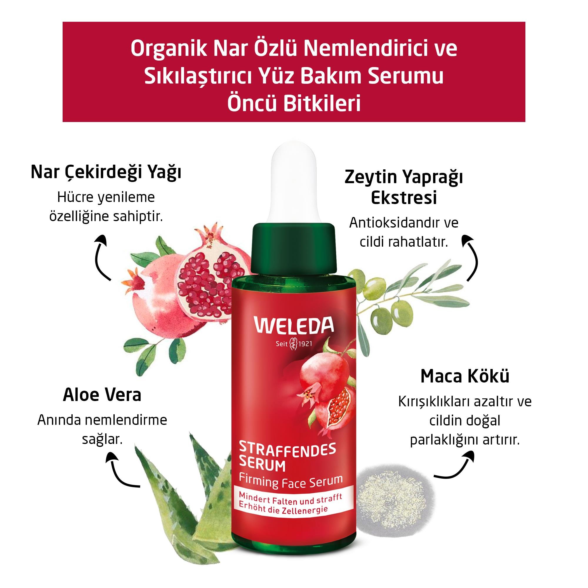 WELEDA NAR ÖZLÜ YÜZ SERUMU 30 ML
