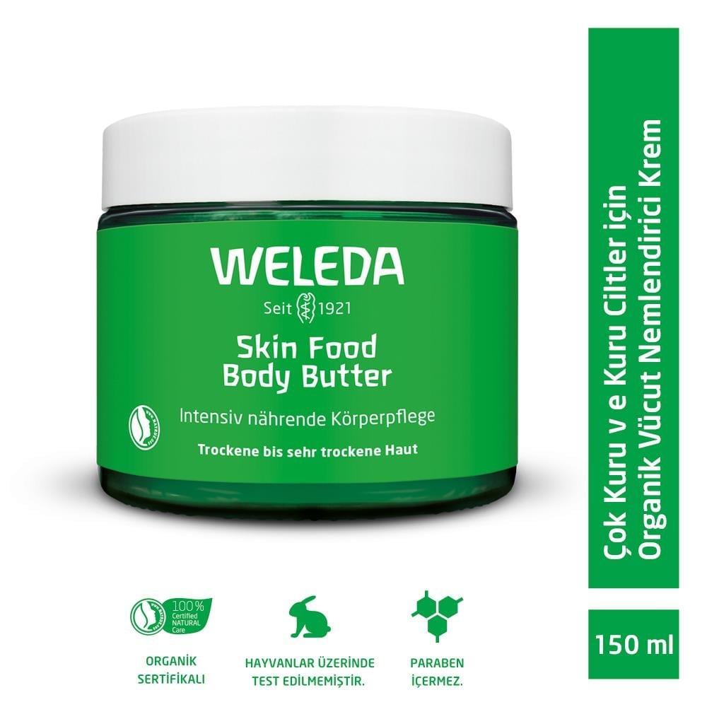 Weleda Skin Food Body Butter Organik Vücut Bakım Kremi 150ml 