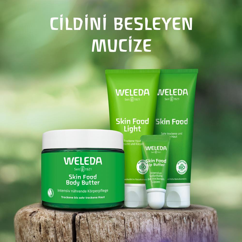 Weleda Skin Food Organik Besleyici Dudak Balmı 8ml 