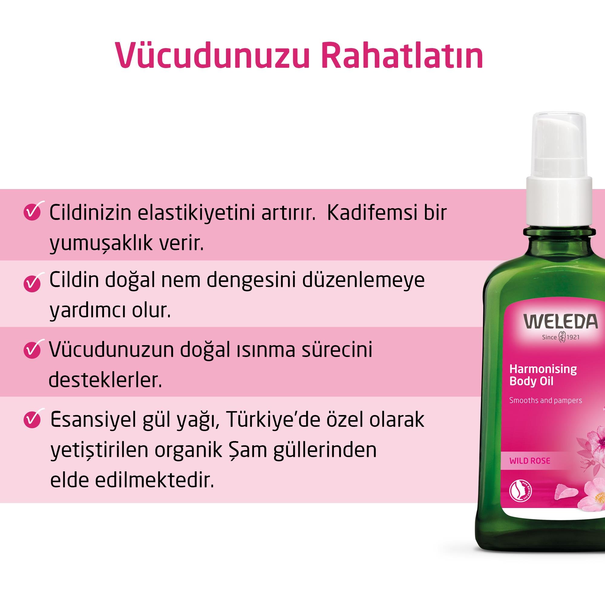 Weleda Wildrose Pfelege-Öl Bakım Yağı