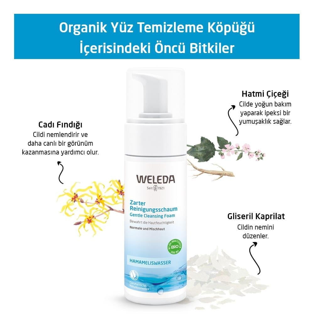 Weleda Yüz Temizleme Köpüğü 150ml - Yeni