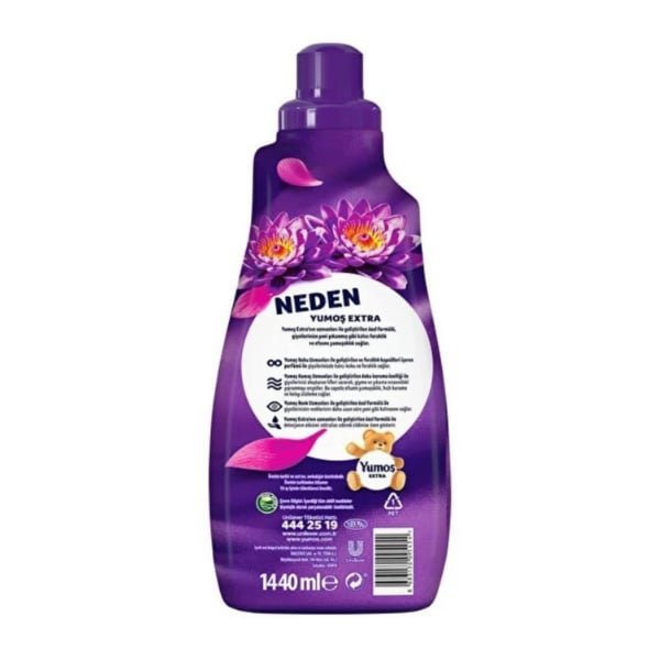 Yumoş Extra Konsantre Çamaşır Yumuşatıcı Lotus 1440 Ml