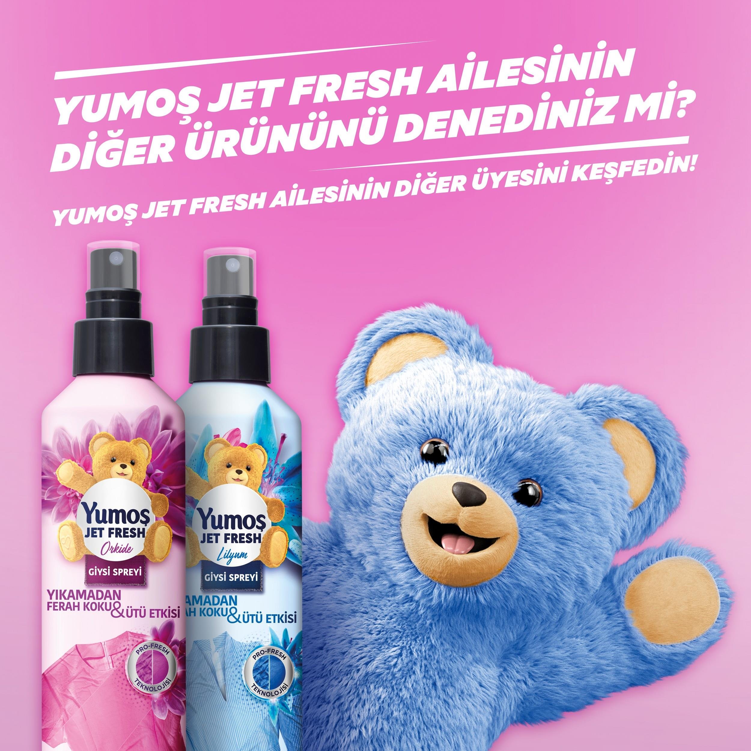 YUMOS JETFRESH SPREY ORKİDE 200 ML