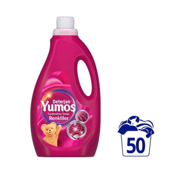 Yumoş Sıvı Deterjan Renkliler 2500 Ml