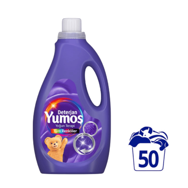 Yumoş Sıvı Deterjan Tüm Renkler 2500 Ml