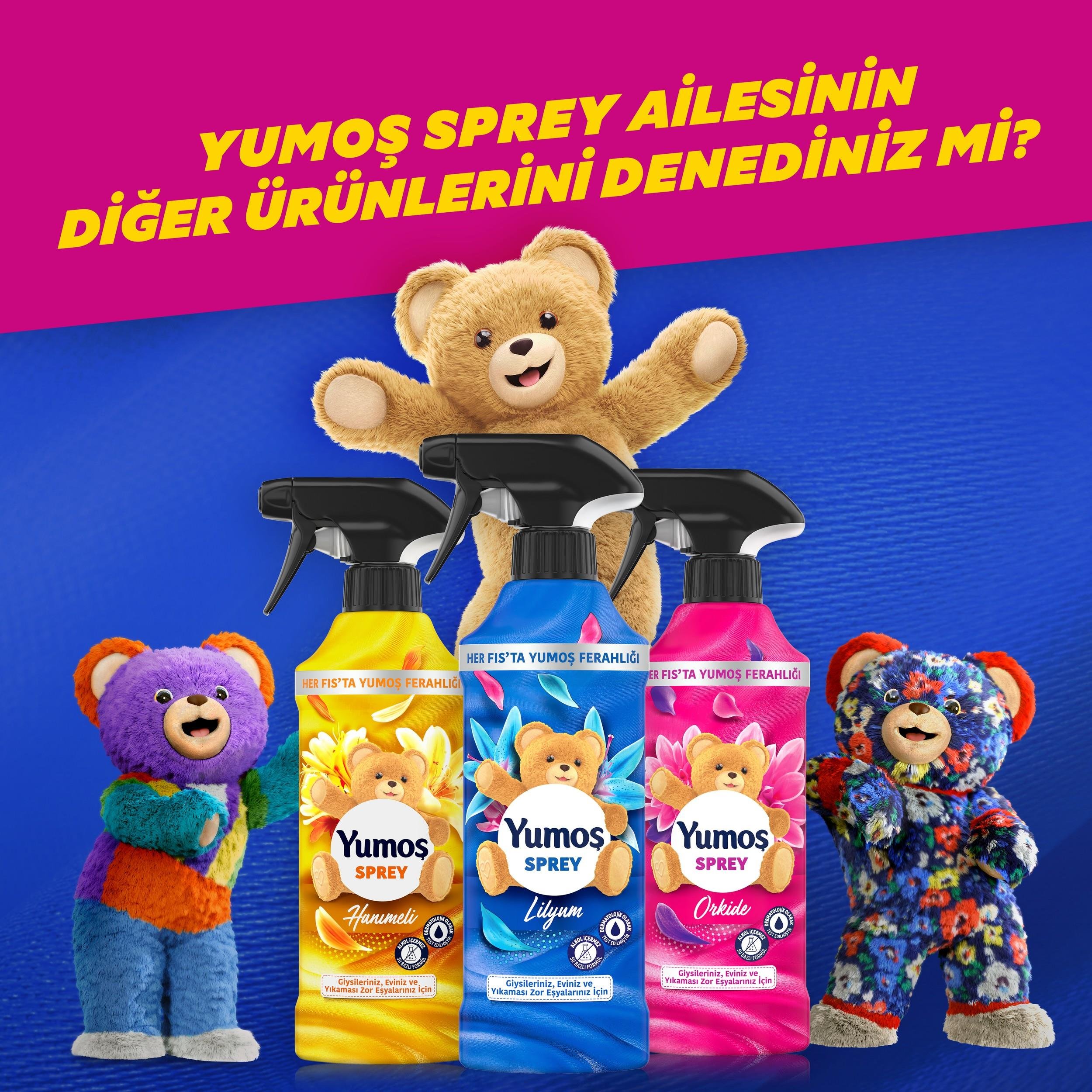 YUMOS SPREY ORKİDE 450 ML