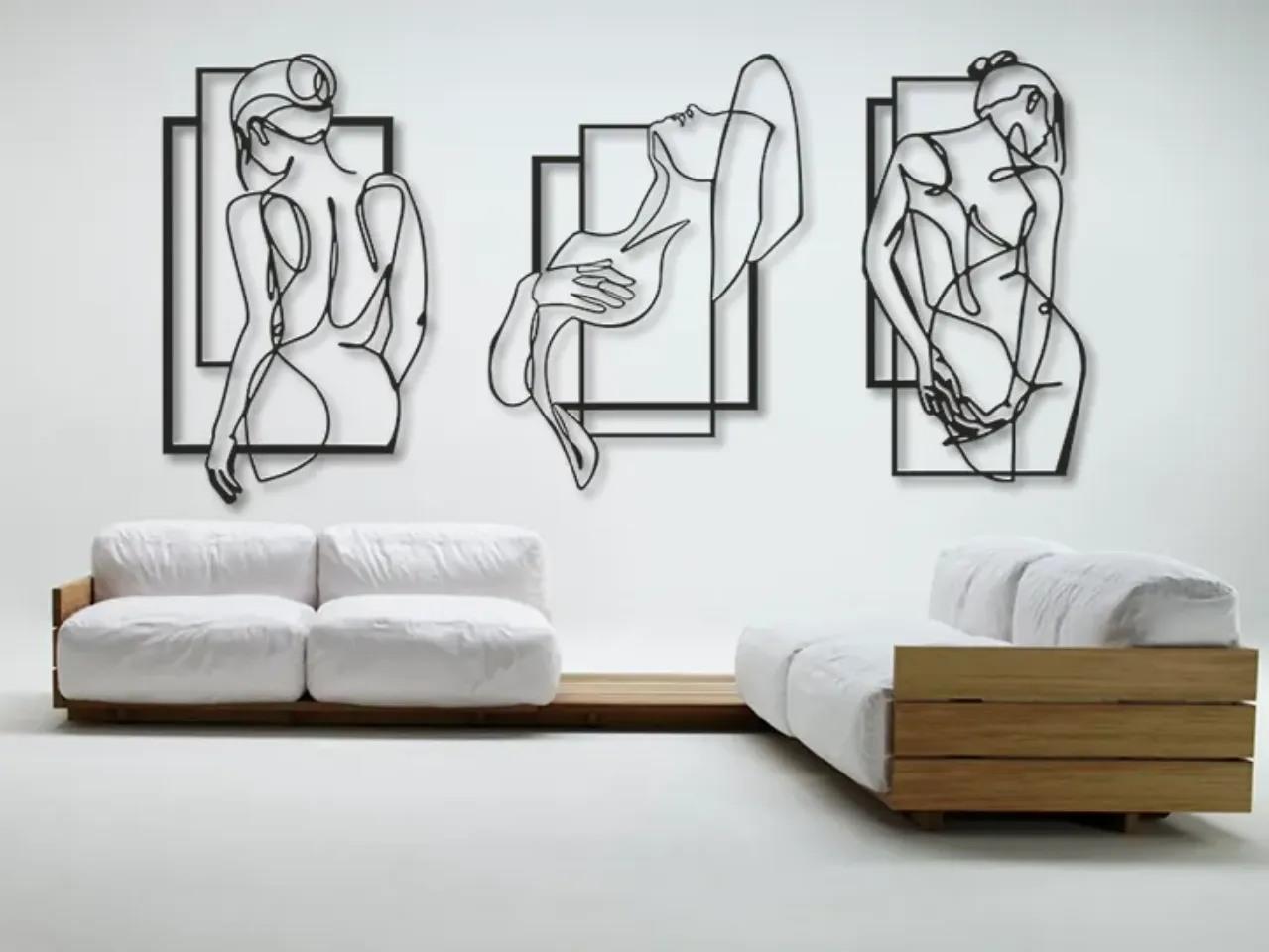  Odi3d Lines set Duvar Süsü