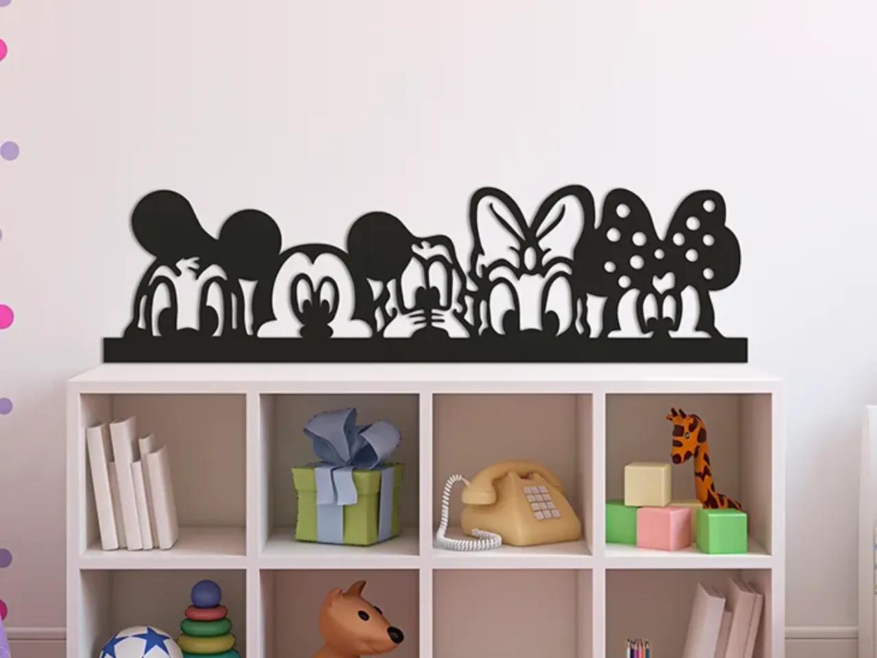  Odi3d Mikys Family Duvar Süsü