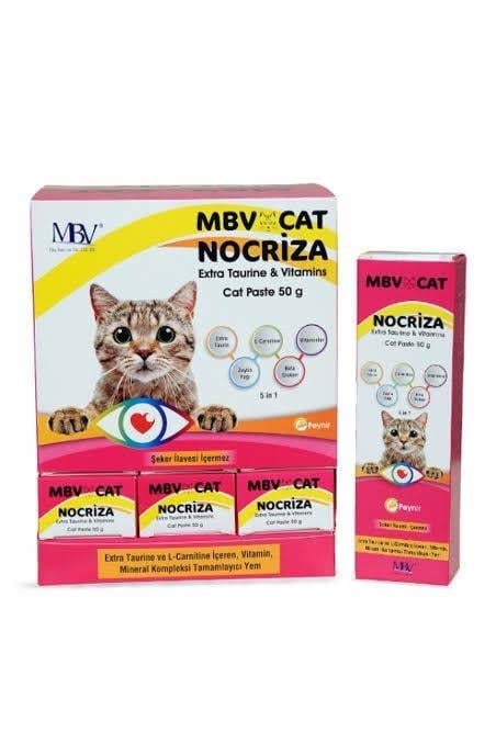 MBV Cat Nocriza Extra Taurin ve Vitamin İçeren Paste 50 gr