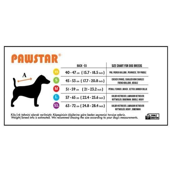 Pawstar StellaOs Köpek Yağmurluk 