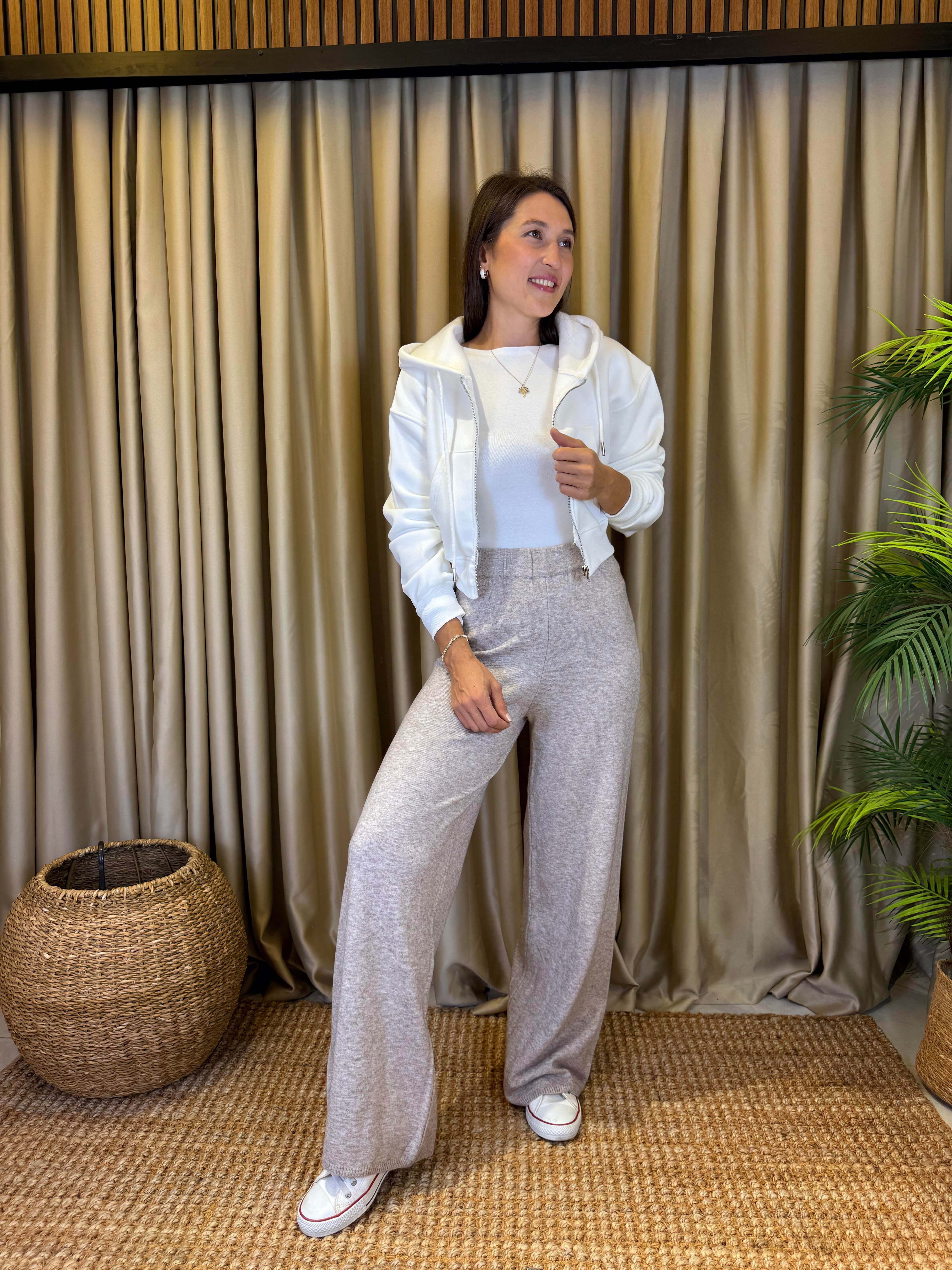 FERMUARLI CROP SWEATSHIRT