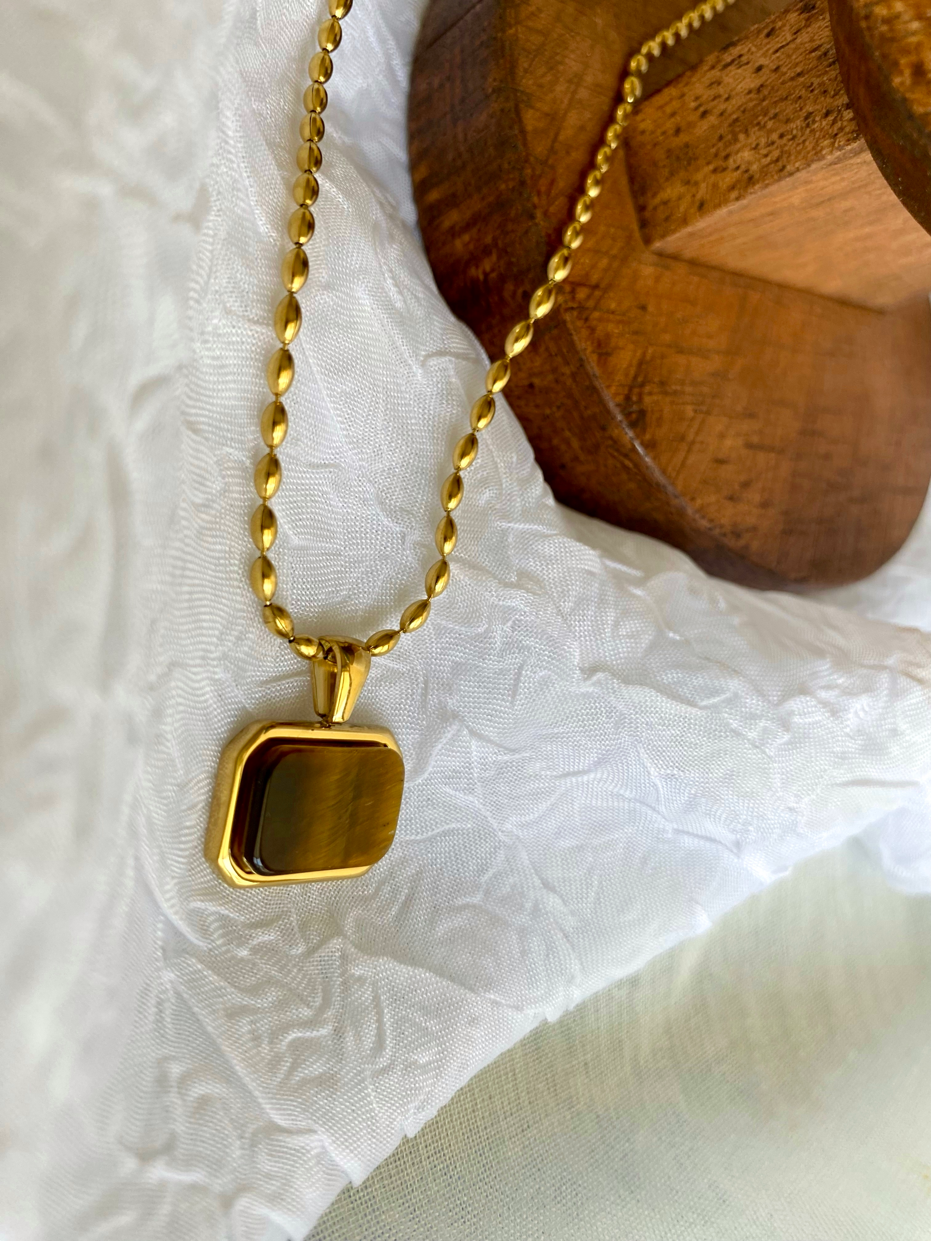 Çelik Doağltaş Uçlu Premium Kolye