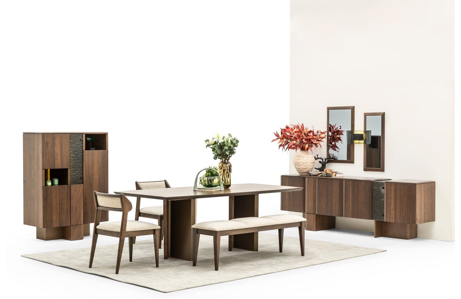 Brown Yemek Odası Takımı