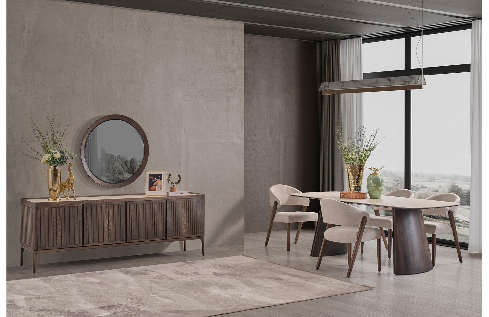 Milano Yemek Odası Takımı Sinterflex