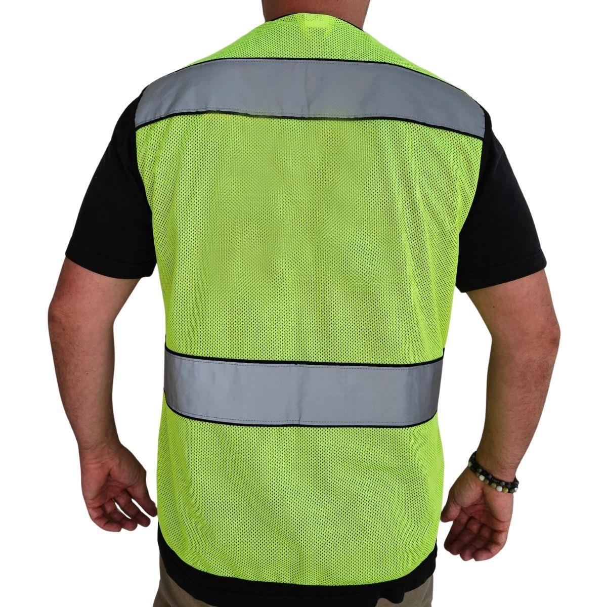 Formteks 7 Cm Reflektörlü Fileli   Mühendis Tipi  Uyarı Yelek 