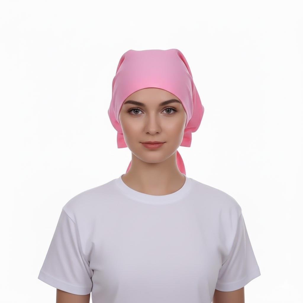 Formteks Arkadan Bağlamalı Bone Pembe