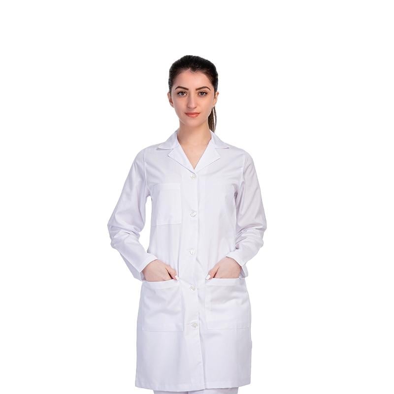Formteks Doktor Öğretmen Eczacı Önlüğü Kadın  Düğmeli
