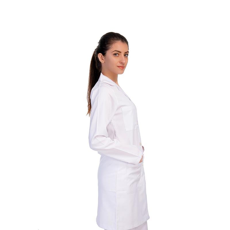 Formteks Doktor Öğretmen Eczacı Önlüğü Kadın  Düğmeli