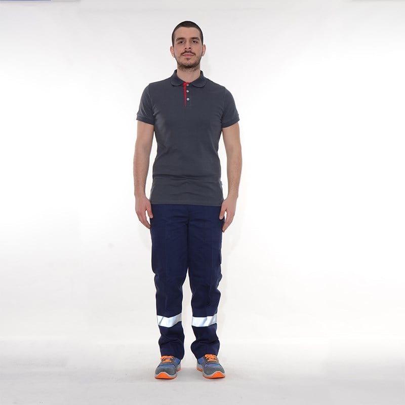 Formteks Kargo Pantolon 16/12 Gabardin Reflektörlü Lacivert