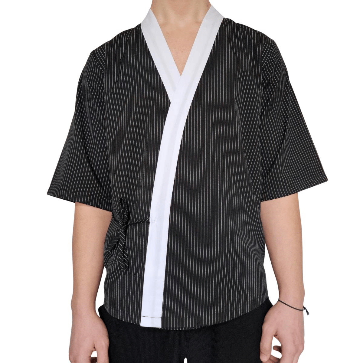 Formteks Sushi Şef Kimono Ceketi Çizgili