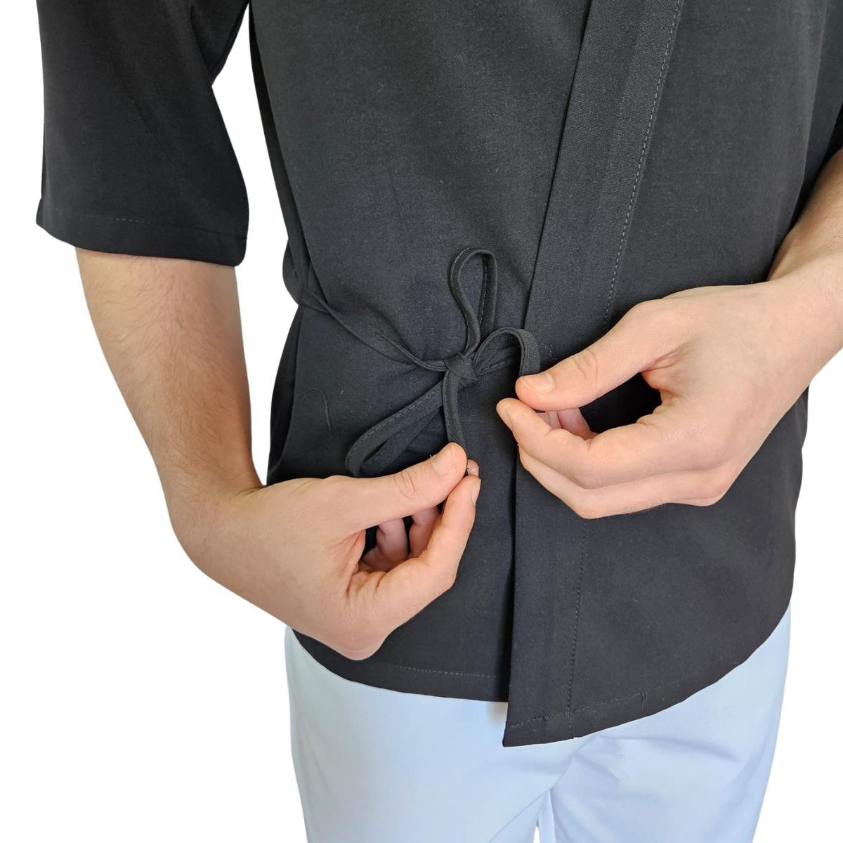 Formteks Sushi Şef Kimono Ceketi  Siyah