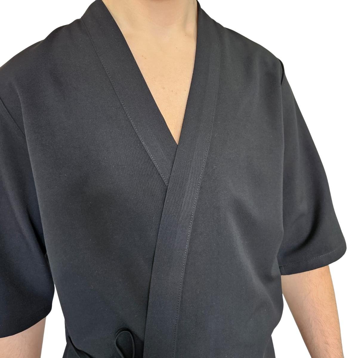 Formteks Sushi Şef Kimono Ceketi  Siyah