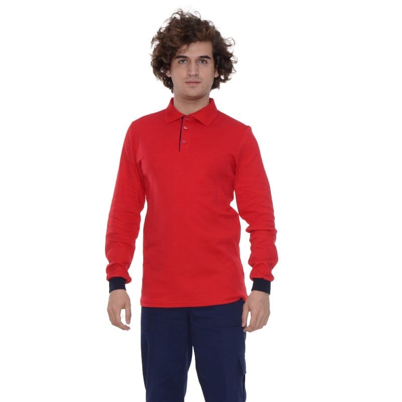 Formteks Sweatshirt Polo Yaka