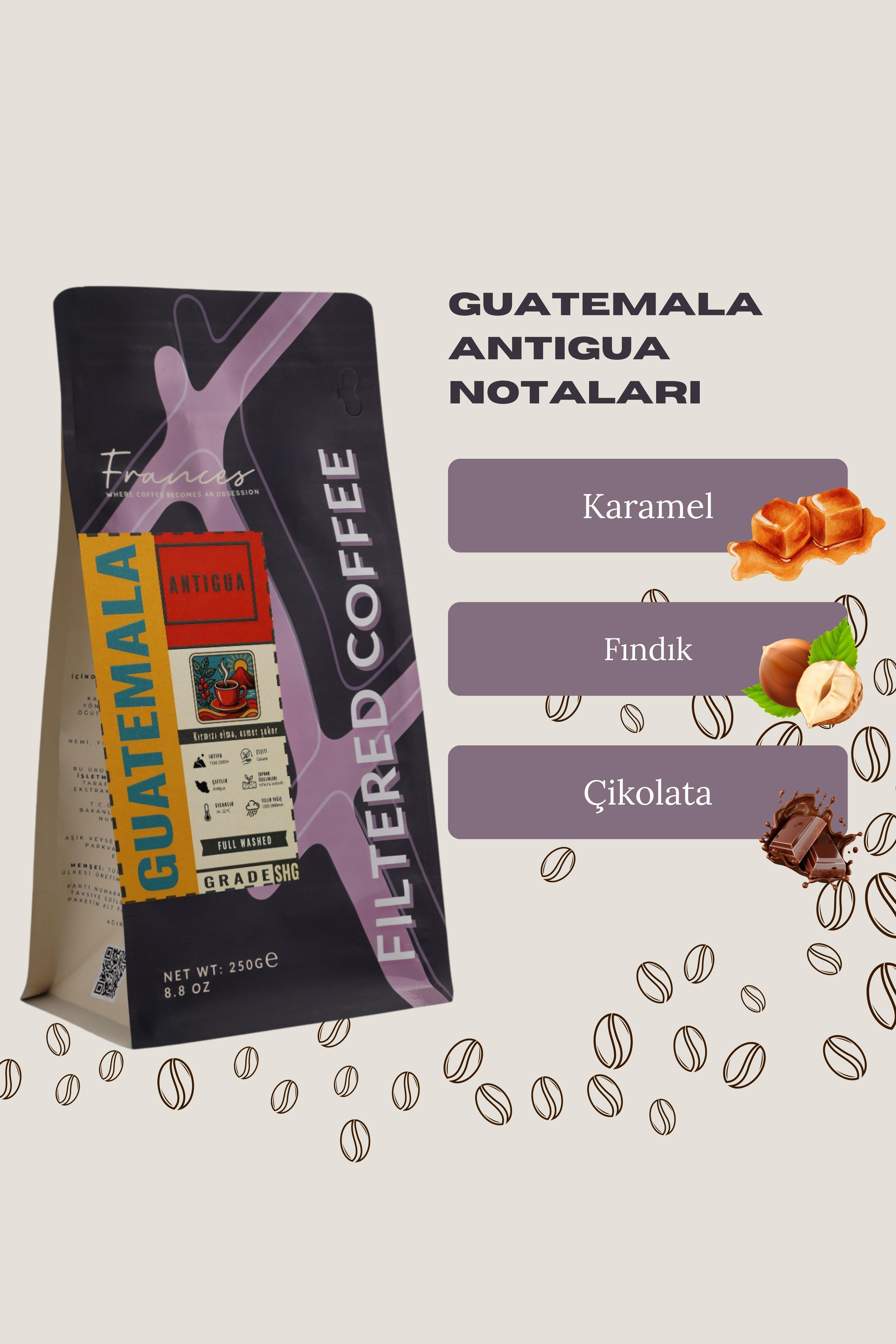 %100 Arabica Guatemala | Çekirdek Filtre Kahve | 250g