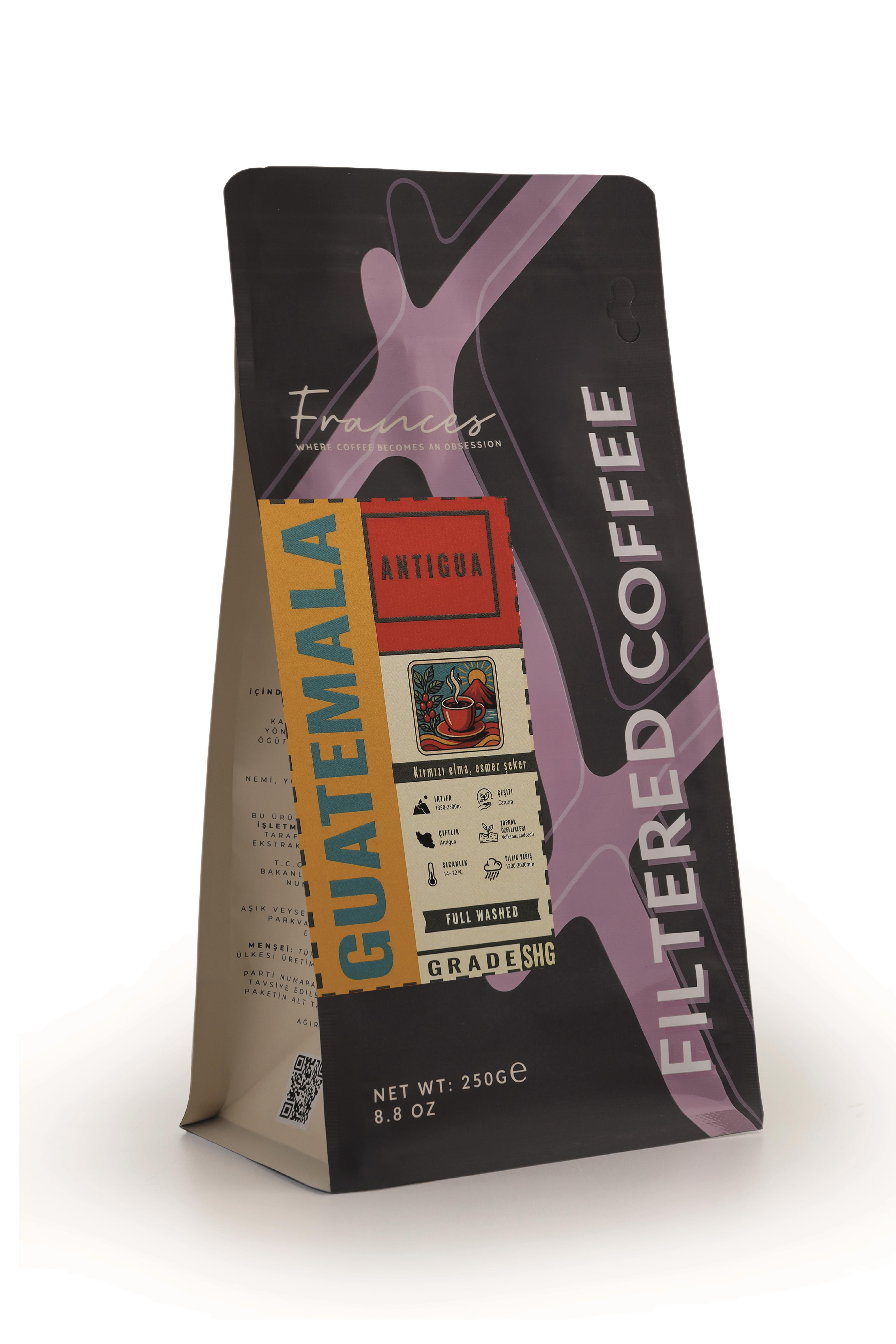 %100 Arabica Guatemala | Çekirdek Filtre Kahve | 250g